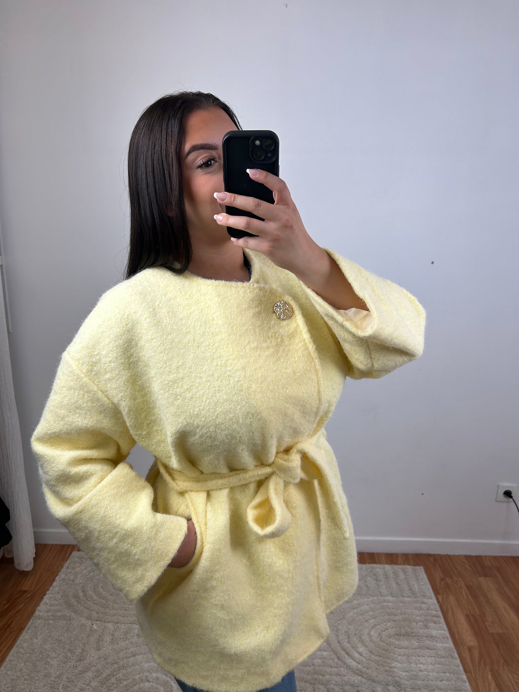 VESTE JAUNE SABRINA