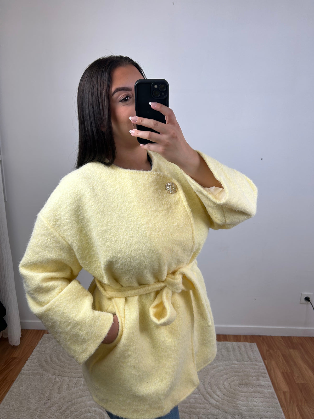 VESTE JAUNE SABRINA