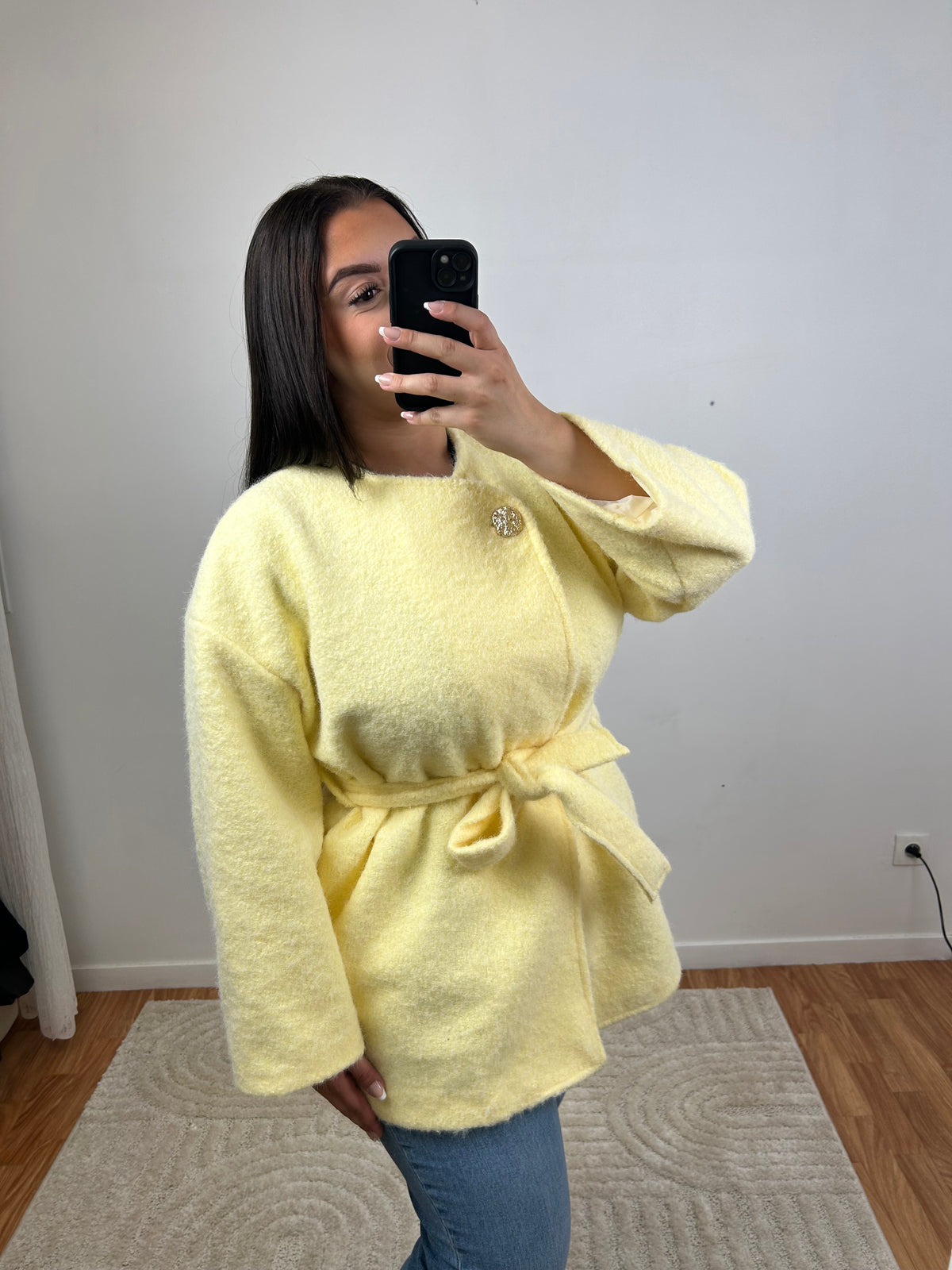 VESTE JAUNE SABRINA