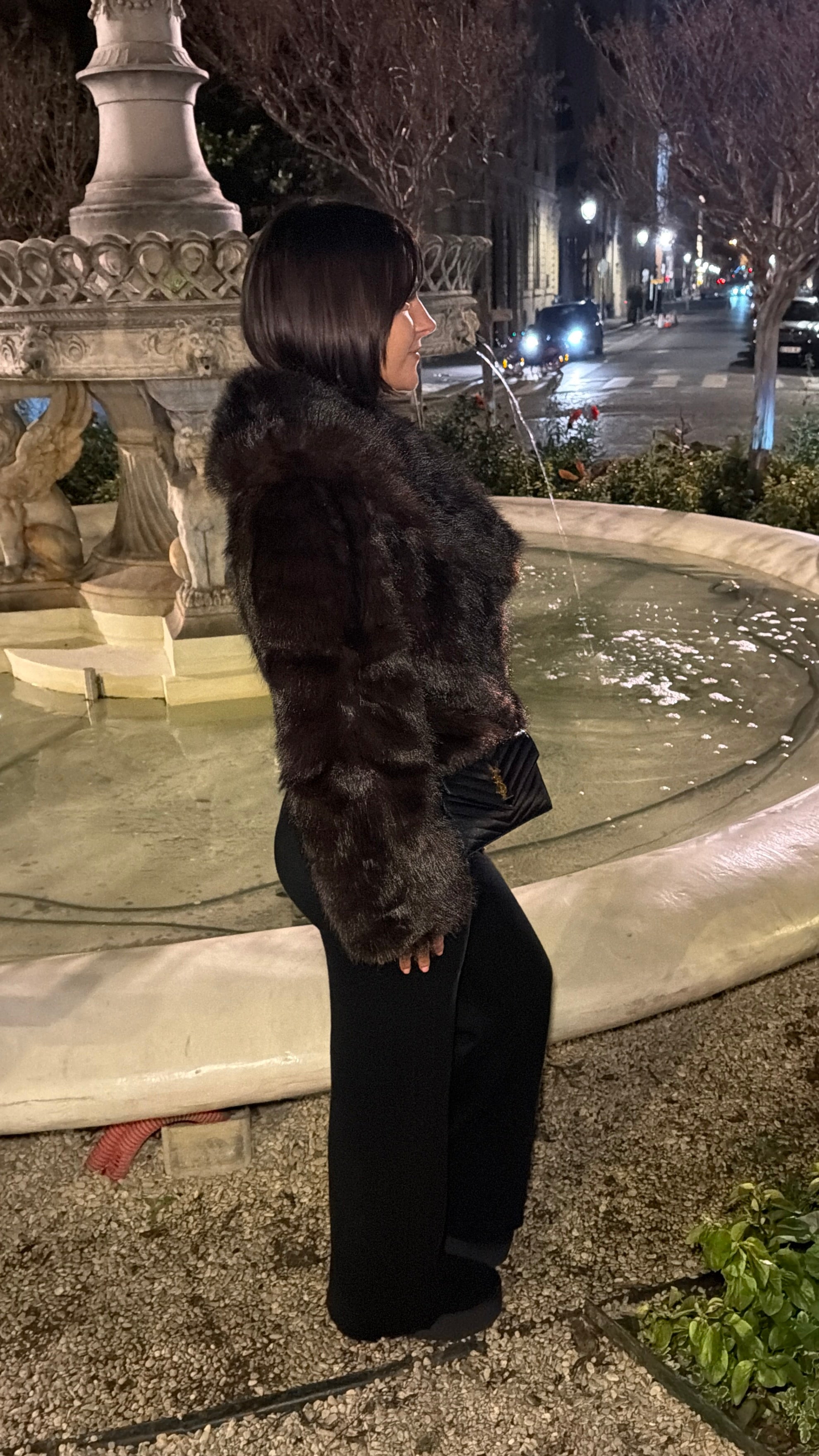 PANTALON NOIR FLUIDE SOFIA