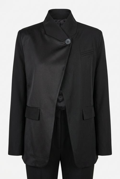 BLAZER NOIR CROISÉ