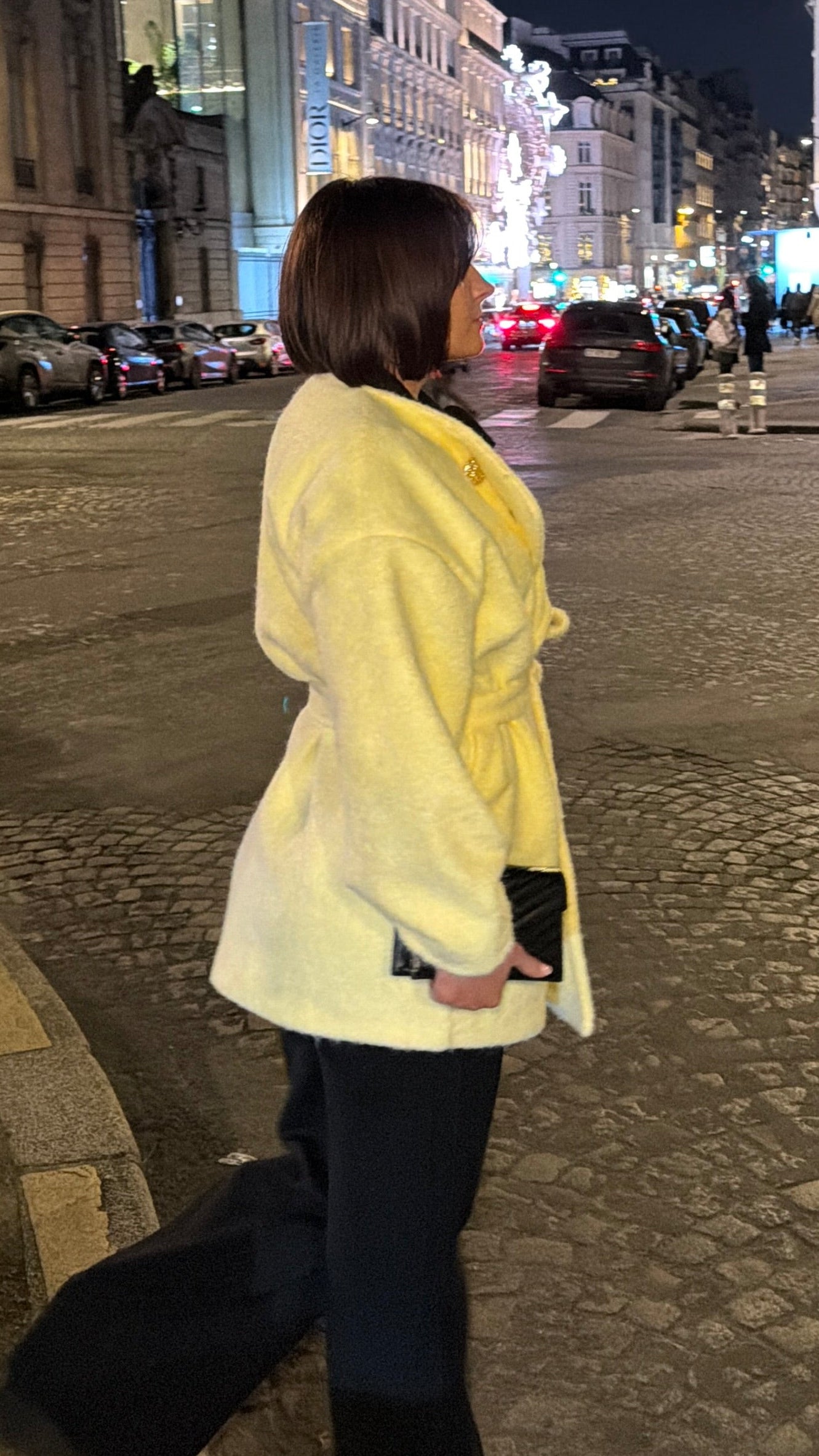 VESTE JAUNE SABRINA