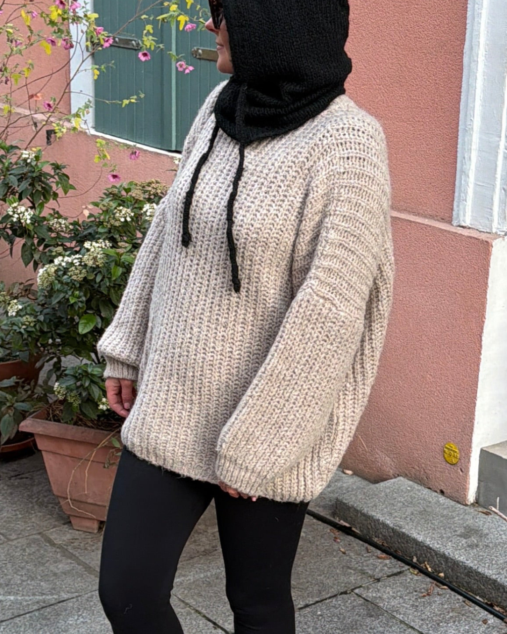 PULL TAUPE SARAH