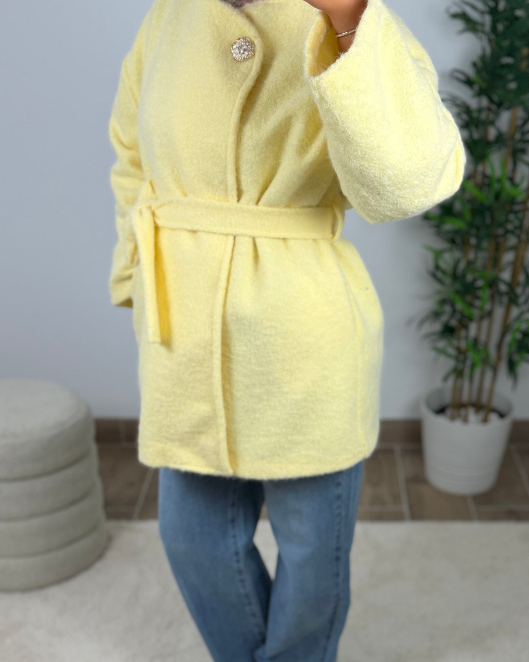VESTE JAUNE SABRINA